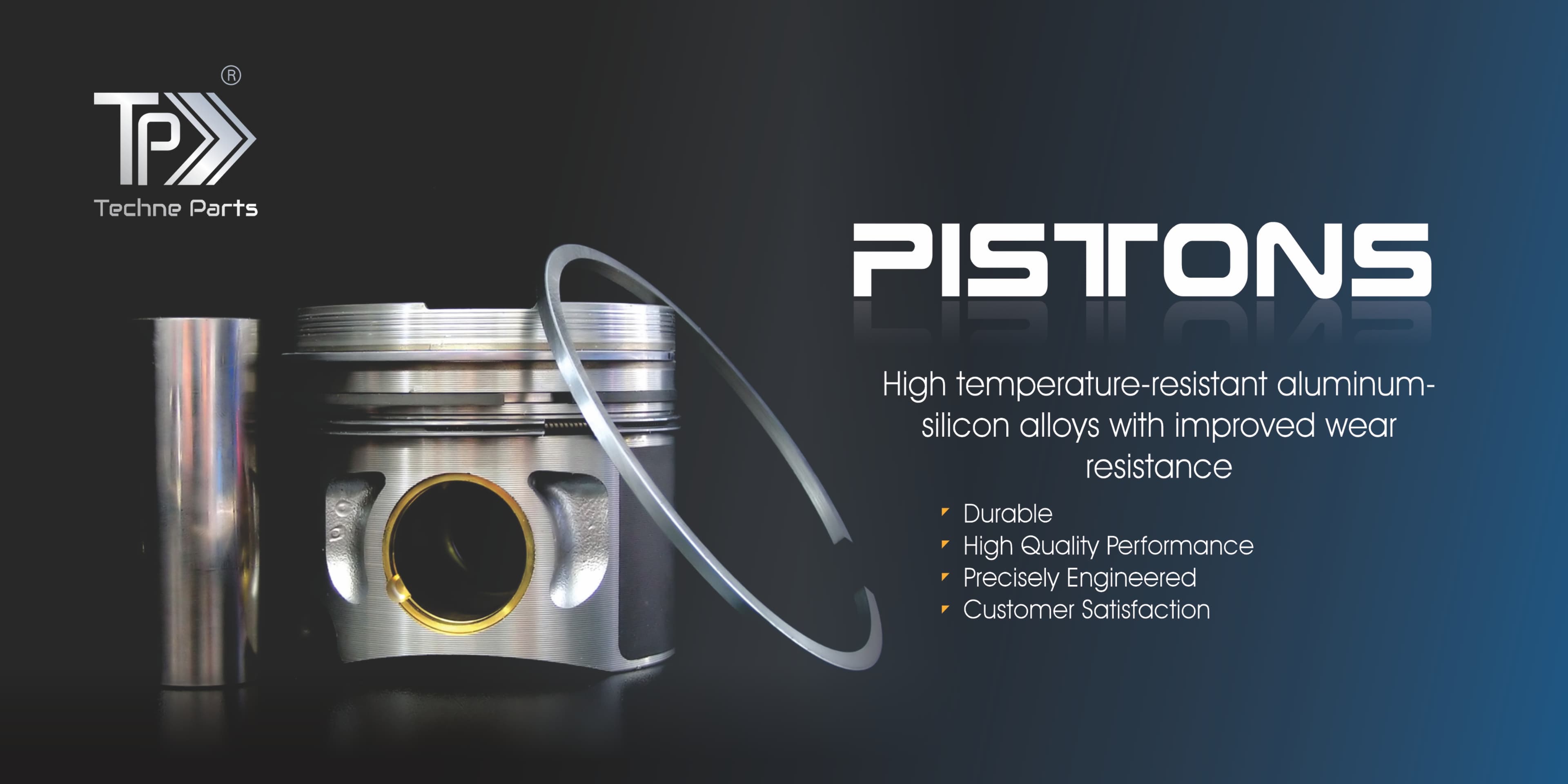 High-performance automotive piston